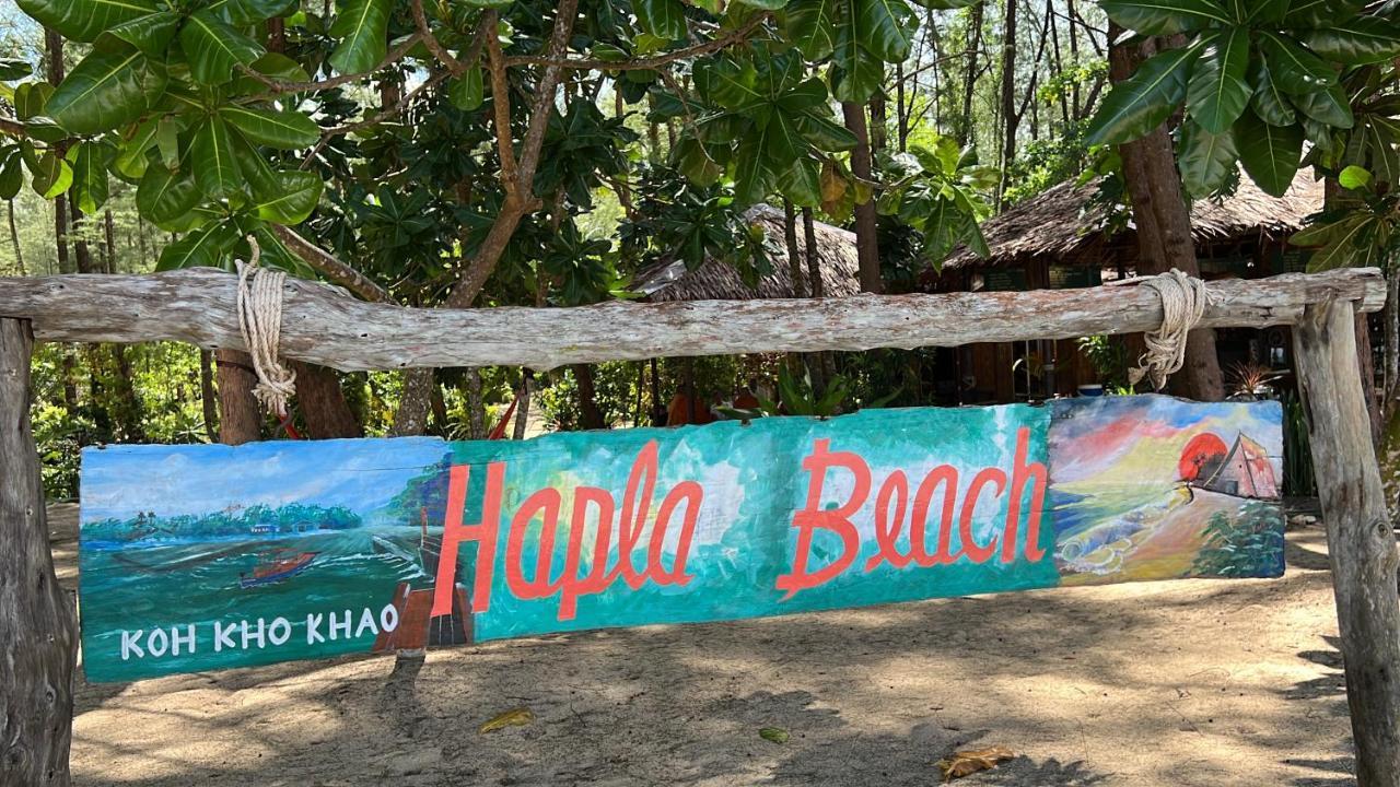 Hapla Beach Cottage Koh Kho Khao Island Exterior foto