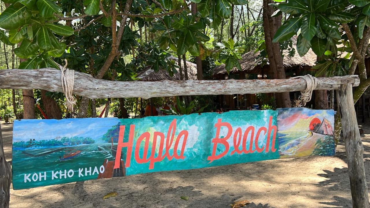 Hapla Beach Cottage Koh Kho Khao Island Exterior foto